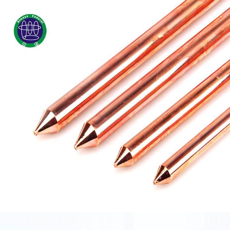 Wholesale Best Selling Power System Copper Bonded Steel Grounding Rod Earth Rod