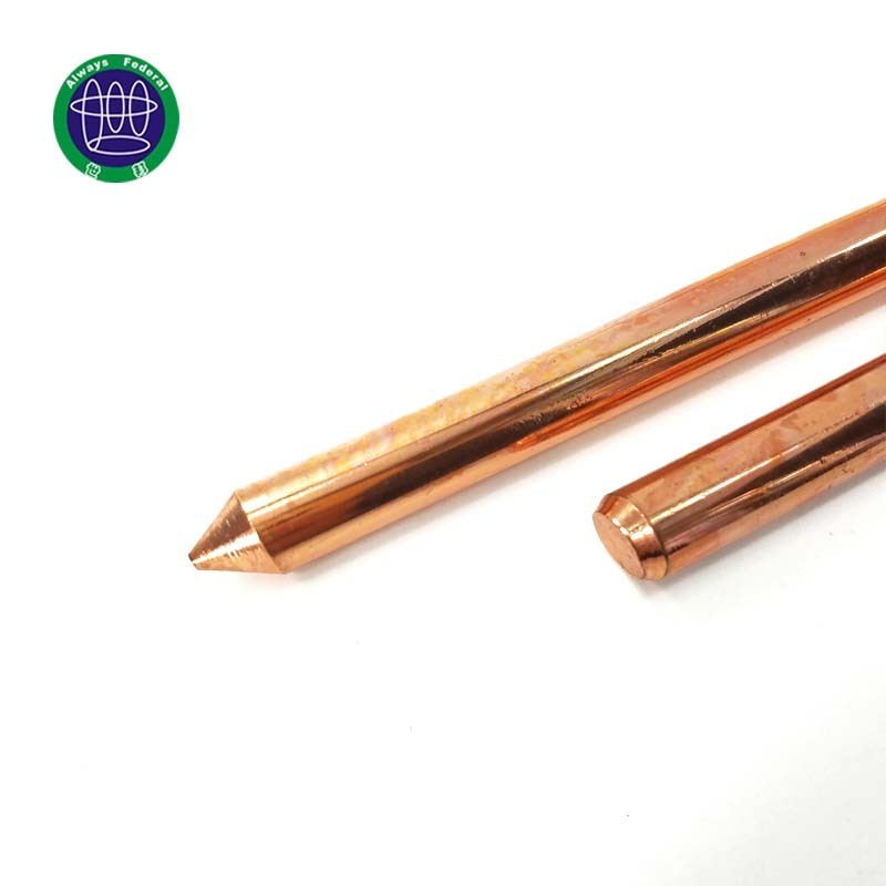 254 Micron Copper Bonded Steel Grounding Rods