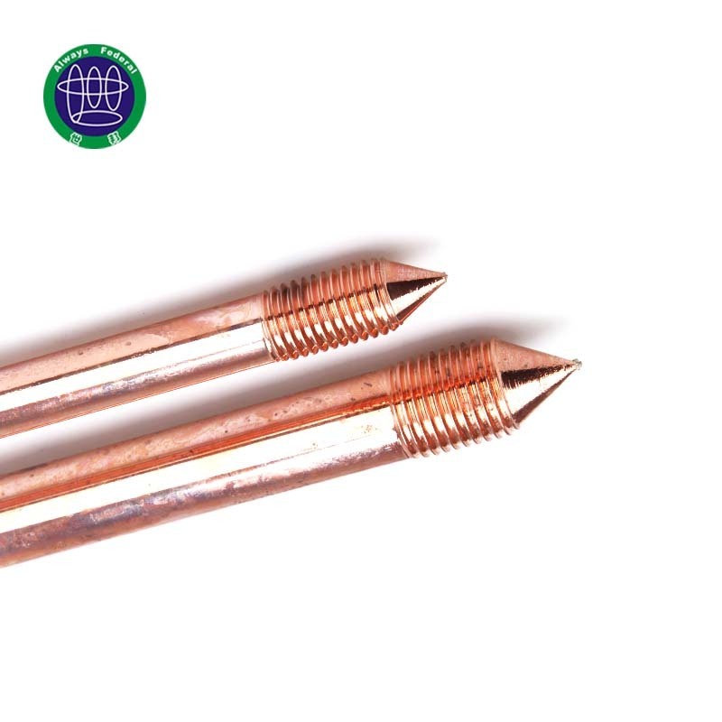 254 Micron Copper Bonded Steel Grounding Rods