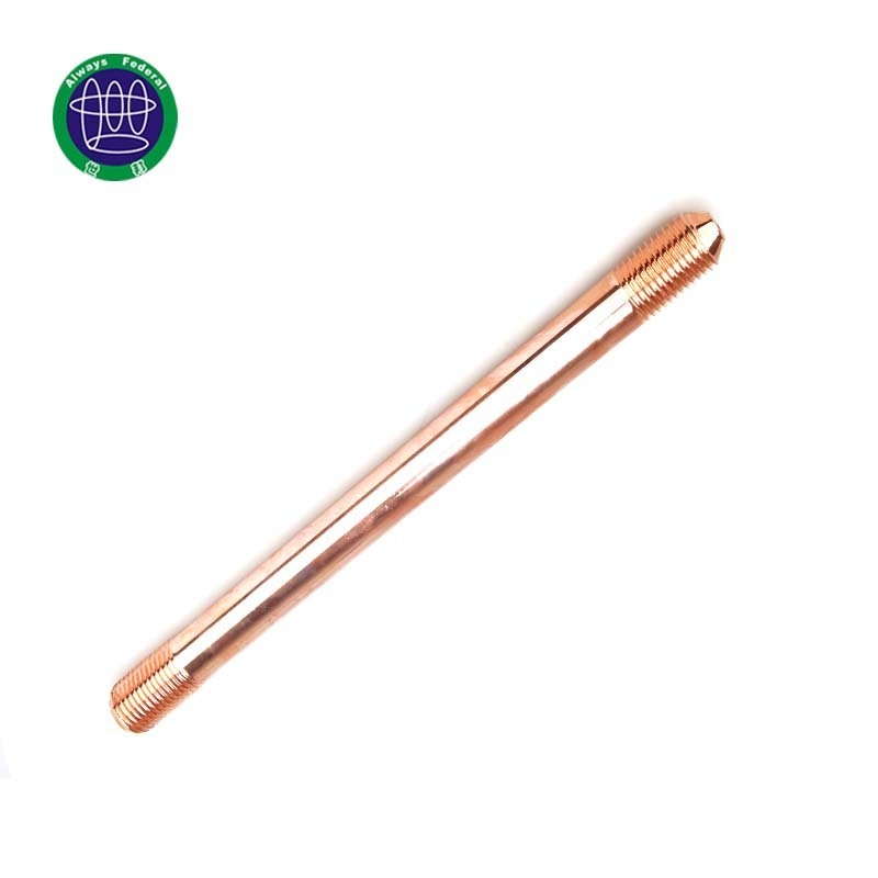 New 16mm Copper Bonded Steel Pointed Earthing Rod