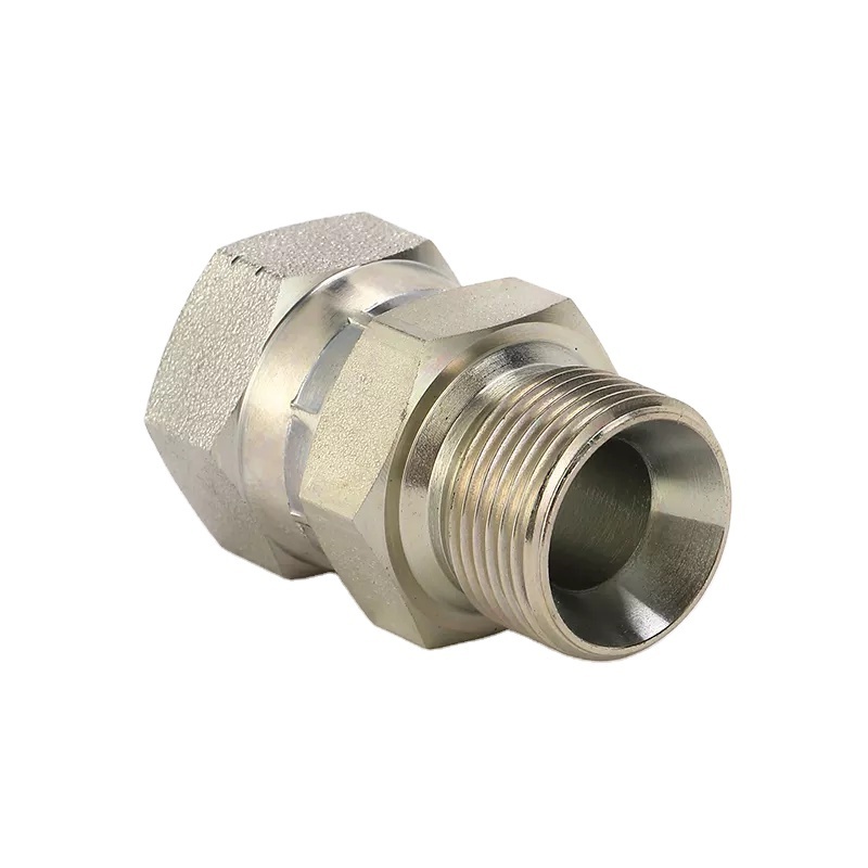 Hydraulic Adapter Hose End Fittings 2BJ Series Carbon Steel Double Use Adapters with Great Price and Good Quality