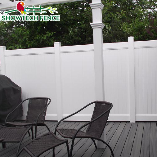 decorative fence white cheap pvc plastic privacy screen garden fence/swimming pool fence