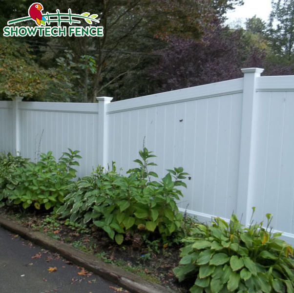 decorative fence white cheap pvc plastic privacy screen garden fence/swimming pool fence