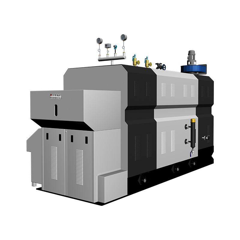 China horizontal packaged waste fabric fired steam boiler