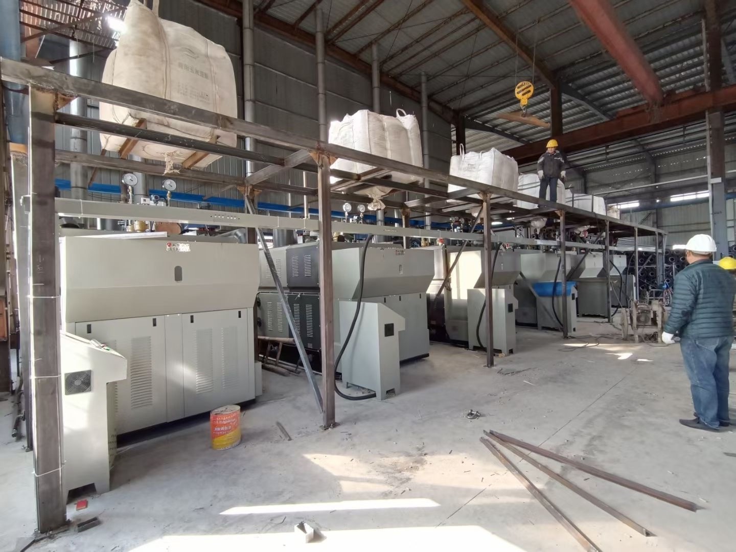 China horizontal packaged waste fabric fired steam boiler