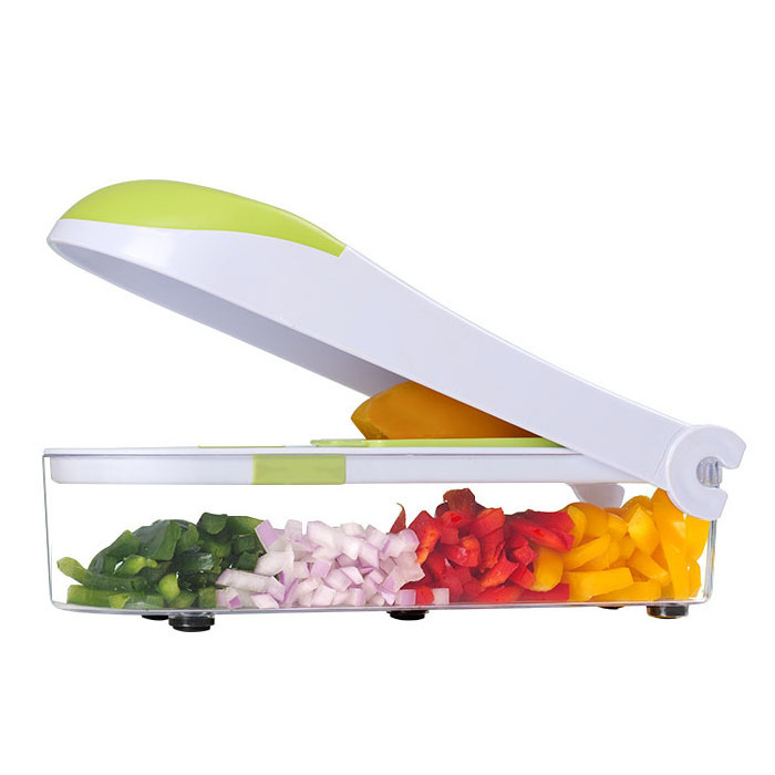 3 in 1 Kitchen Multi Vegetable and Fruit Slicer - Manul Food Chopper - Vegetable Slicer Dicer