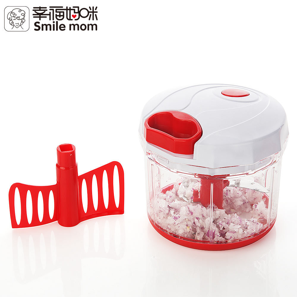 Multi-function Hand-pull Manual Stirrer Vegetables Onion Food Masher Garlic Chopper