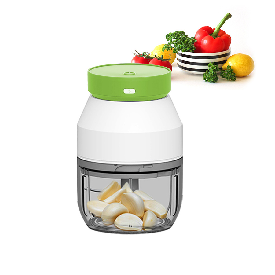 Wireless Usb Electric Small Onion Crusher Food Mincer Mixer Grinder Vegetable Cutter Slicer Blender Mini Garlic Chopper