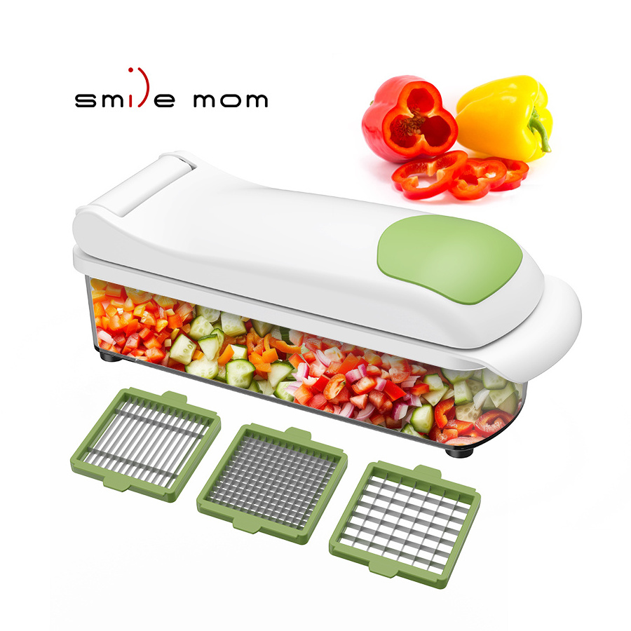 Manual Hand Fruits And Vegetable Cutter All In One  Vegetable Food Chopper Durable Kitchen Accessories Vegetable Cutter