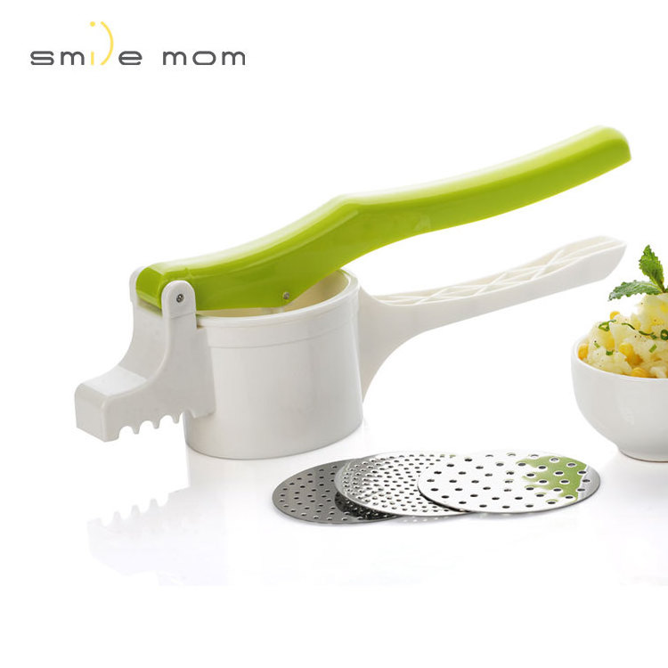 Smile mom Kitchen Accessories Potato Presser Hand Manual Potato Masher