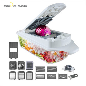 Smile mom multifunction kitchen vegetable and fruit chopper cutter potato grater mandoline slicer