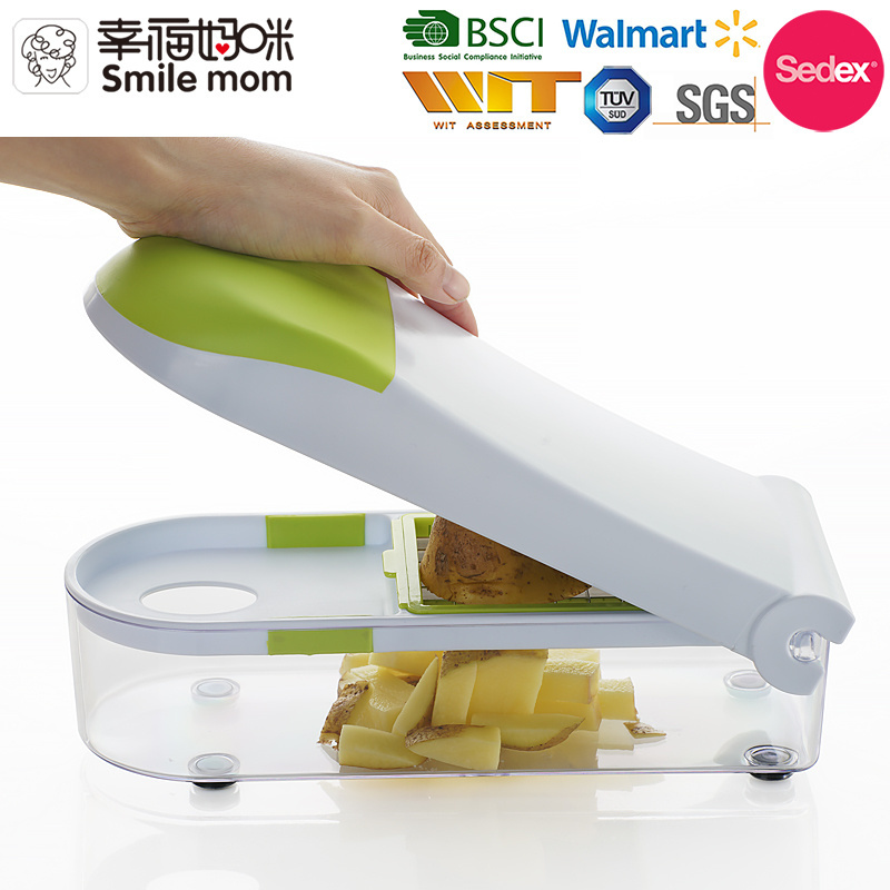 3 in 1 Kitchen Multi Vegetable and Fruit Slicer - Manul Food Chopper - Vegetable Slicer Dicer