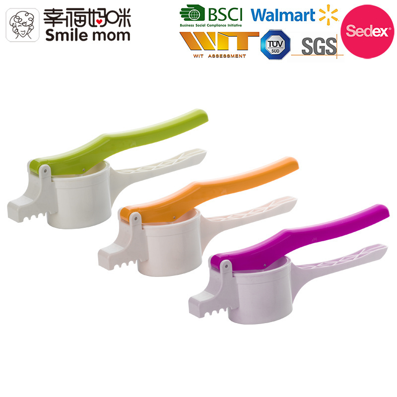 Smile mom Kitchen Accessories Potato Presser Hand Manual Potato Masher