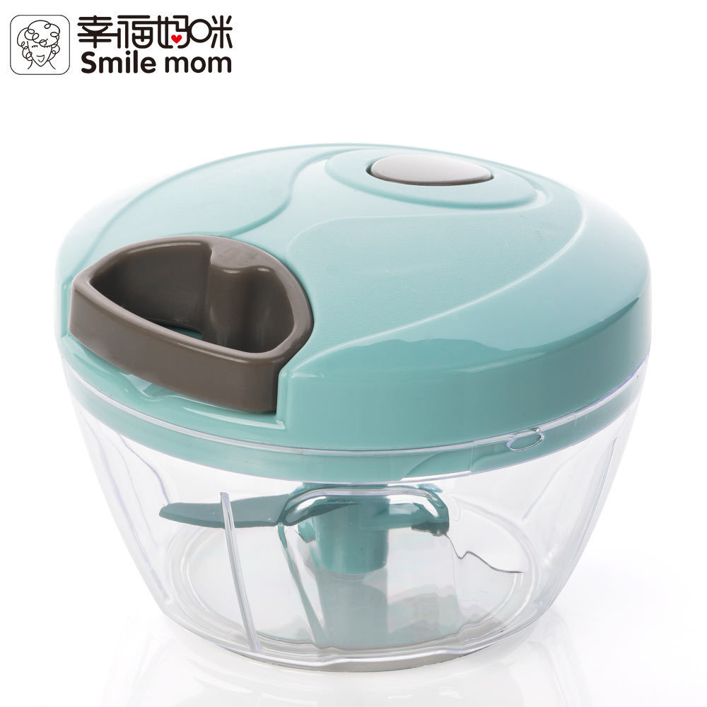 Smile mom Hand Held Mini Pull Twist Vegetable Chopper Speedy chopper Kitchen Manual Food Chopper