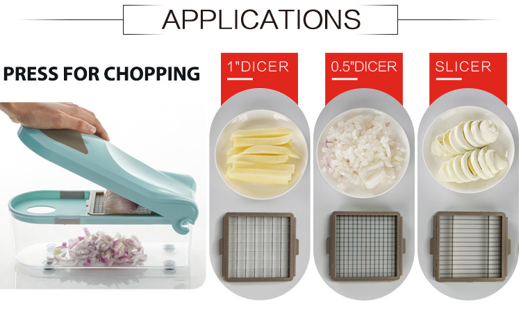 Factory direct price nice food chopper kitchen pro tomato vegetable slicer dicer