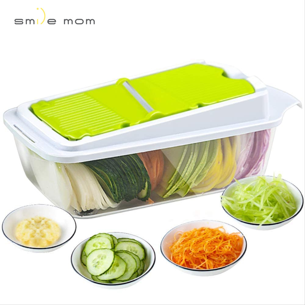 Kitchen Accessories All in 1 Food Dicer Onion Chopper Mandoline Pickle Slicer Multifunctional Vegetable Cutter