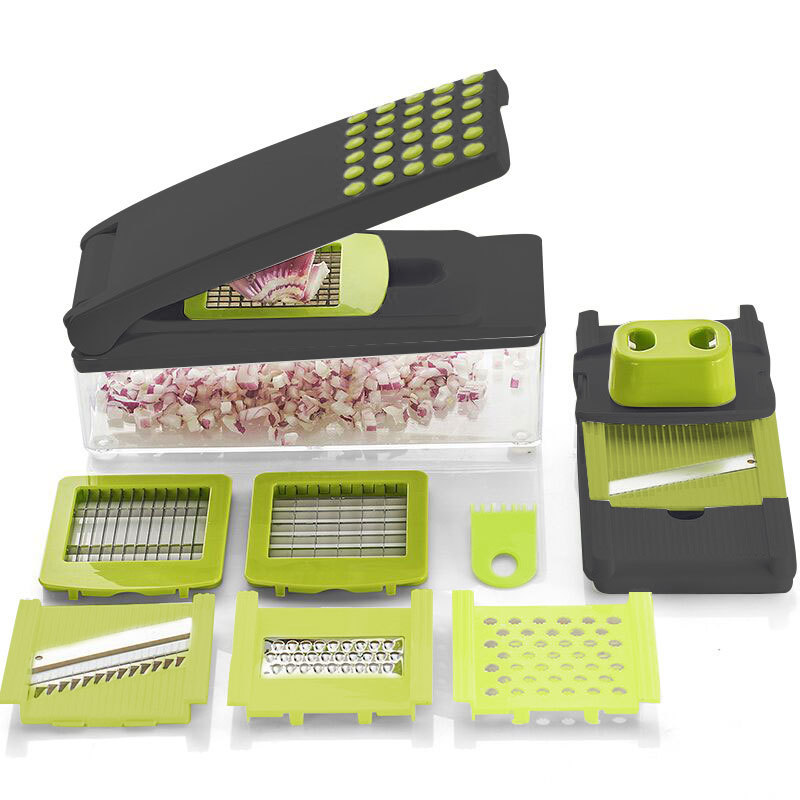 Free Samples Slicer Onion Cutter Food Fruit Vegetable Dicer Slicer