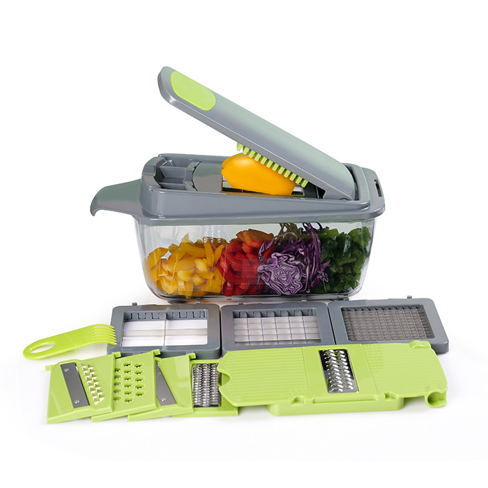 Home & Kitchen Magic Chopper Slicer Easy-to-Use Multi-Chopper Veggie Tool for Fruit & Vegetable Essential Kitchen Gadgets