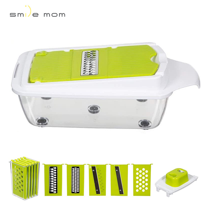 Kitchen Accessories All in 1 Food Dicer Onion Chopper Mandoline Pickle Slicer Multifunctional Vegetable Cutter