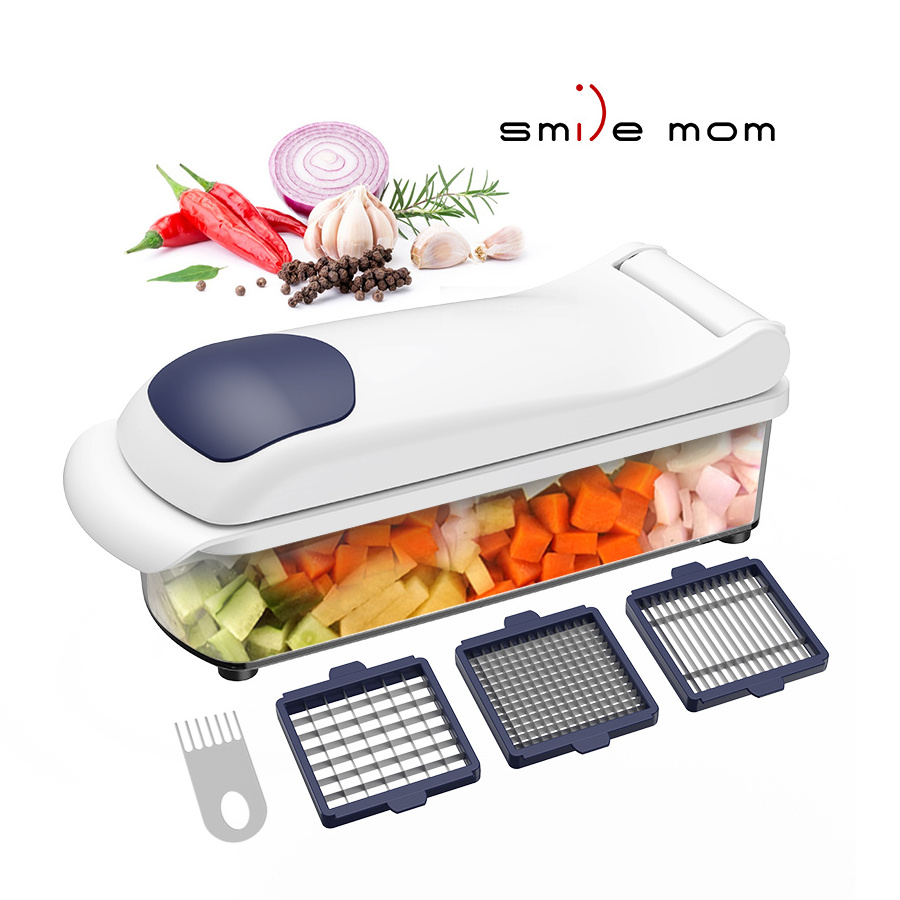 Manual Hand Fruits And Vegetable Cutter All In One  Vegetable Food Chopper Durable Kitchen Accessories Vegetable Cutter