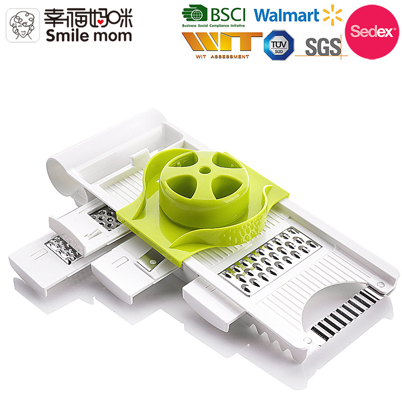 Smile mom 5 in 1 Kitchen Manual Vegetable Grater Multi Function Grater