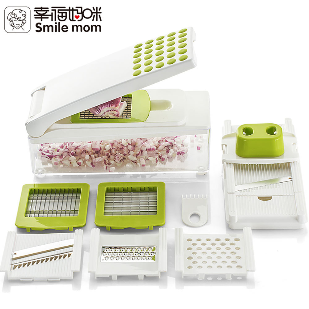 Free Samples Slicer Onion Cutter Food Fruit Vegetable Dicer Slicer