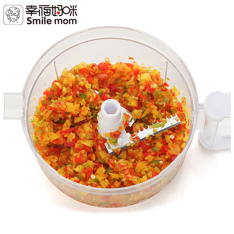 smile mom High Quality 3 In 1 Wholesale Mini Kitchen King Pro Manual Food Processor