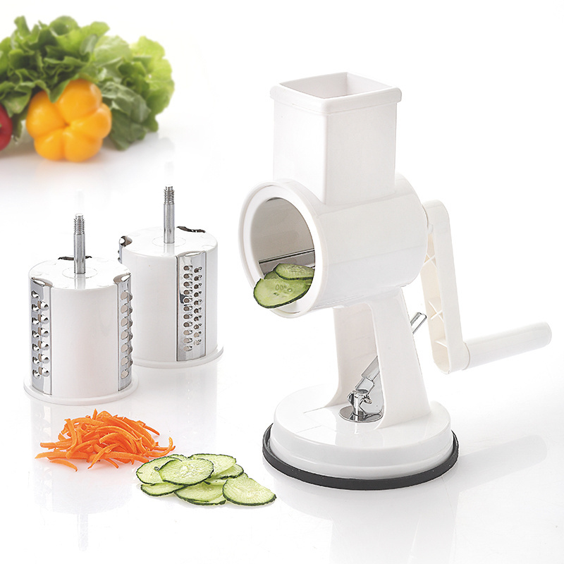 Kitchen Rotary Cheese Grater Multifunction Vegetable Salad Cutter Vegetable Slicer Chopper