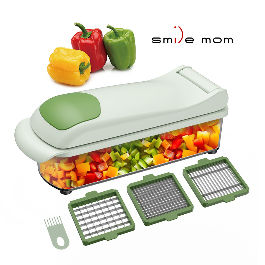 Manual Hand Fruits And Vegetable Cutter All In One  Vegetable Food Chopper Durable Kitchen Accessories Vegetable Cutter