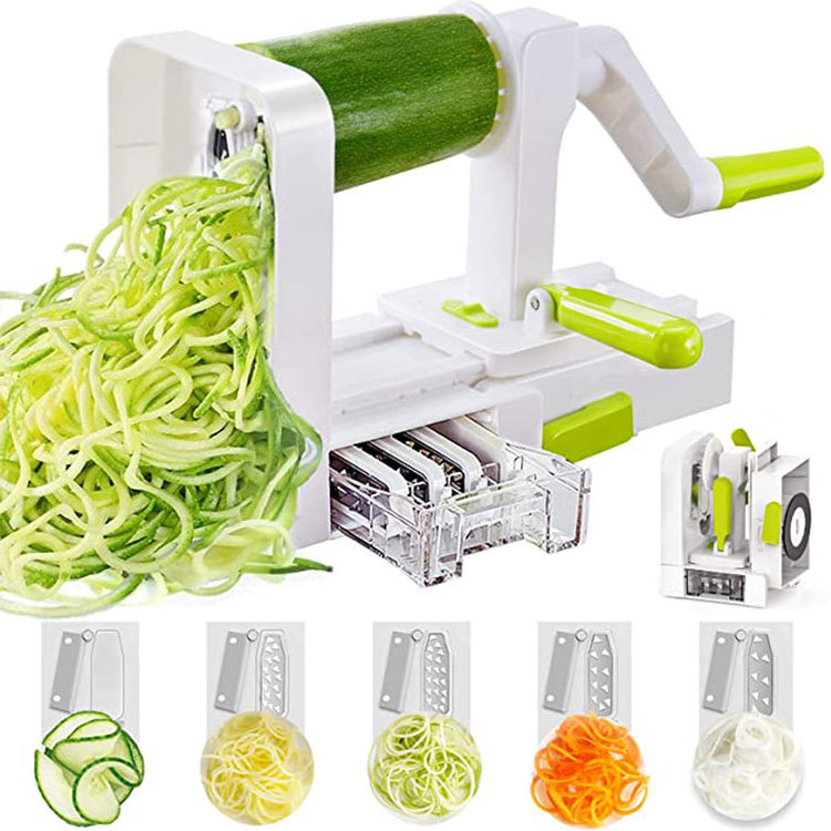 Kitchen Accessories Hand Manual Foldable Vegetable Cutter Food Slicer ...