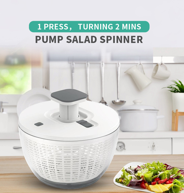 Factory Electric Vegetable Fruits Washer Collapsible Salad Spinner Electric vegetable salad spinner