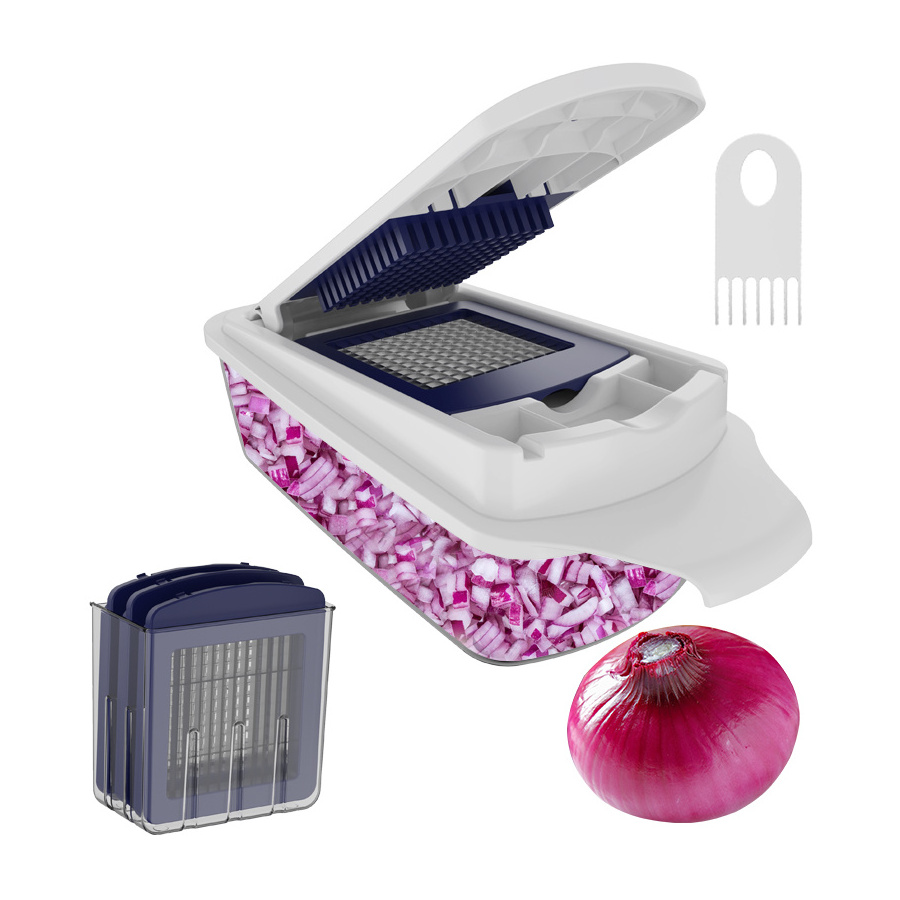 Portable Multifunctional Rotary Vegetable Cutter & Slicer Fruit & Vegetable Kitchen Tool Fruits Onions Vegetable Grater Shredder