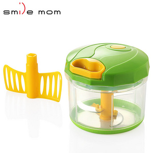 Hot Selling Kitchen Gadgets Manual Pull Food Chopper With 3 Blades Vegetable Cutter Onion Dicer Garlic Vegetable Grater