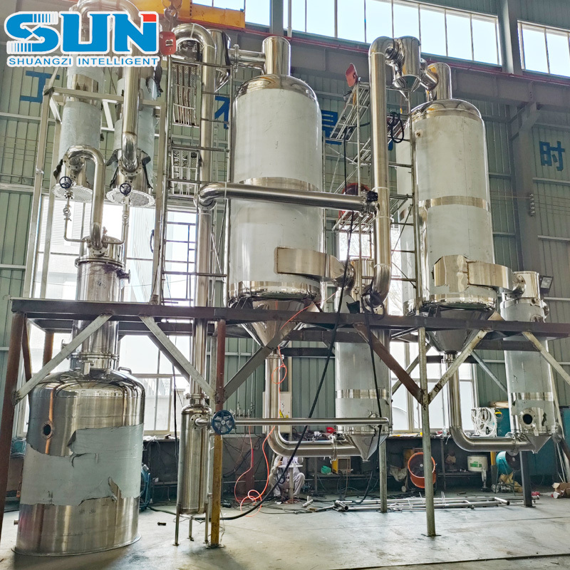 Chemical Crystal/Ketchup/Jam/Pulp Juice/High Concentration Ethyl Sugar Processing equipment External Circulation Evaporator