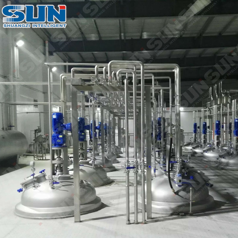 Automatic Customize Chemical Stainless Steel Stirred Tank Reactor