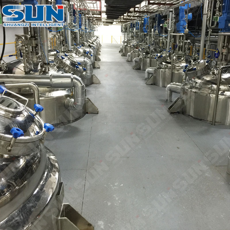 Automatic Customize Chemical Stainless Steel Stirred Tank Reactor