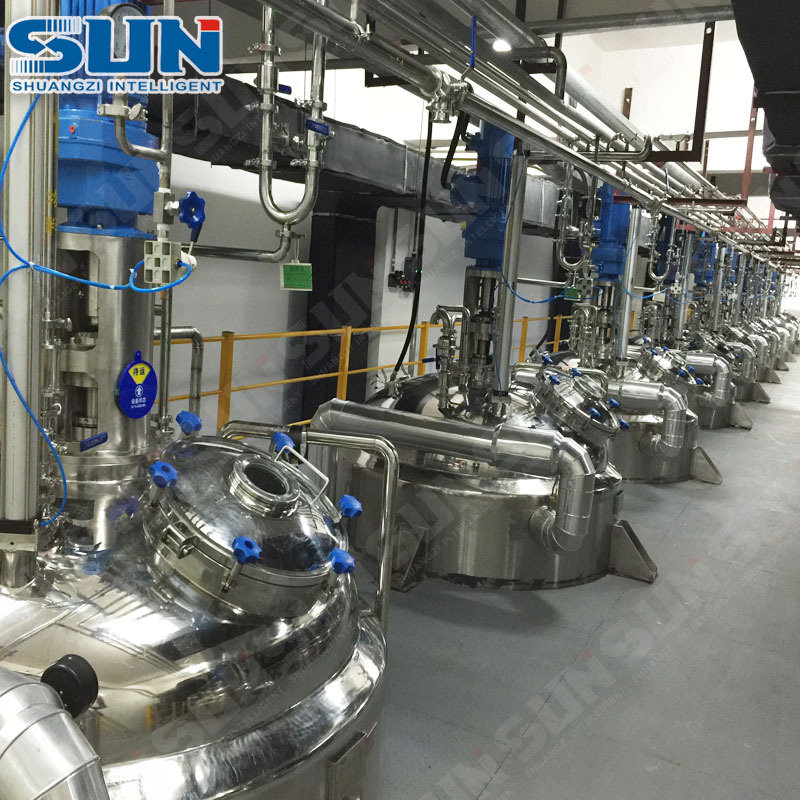 Automatic Customize Chemical Stainless Steel Stirred Tank Reactor