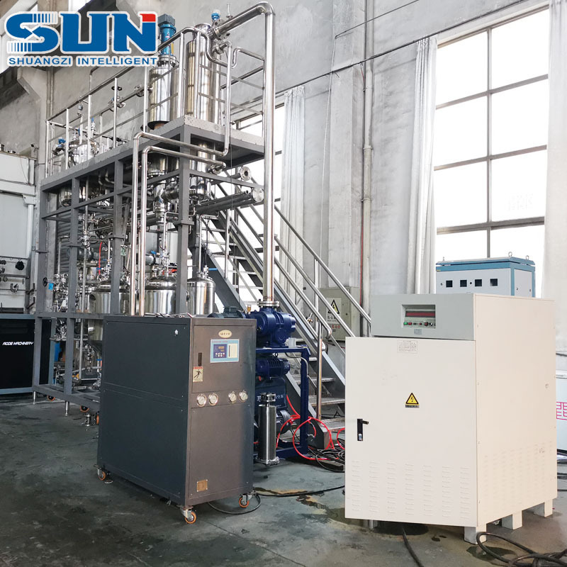 Plant oil wiped film distillaion top Quality Oil Wiped Film Evaporator Lab Molecular Distillation closed loop extractor