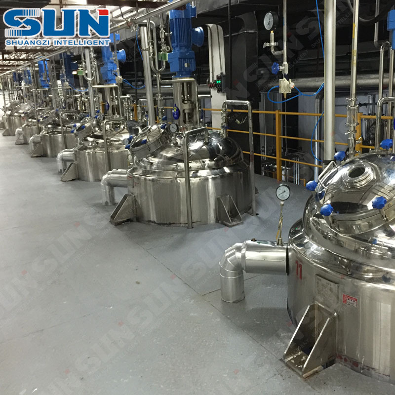 Automatic Customize Chemical Stainless Steel Stirred Tank Reactor