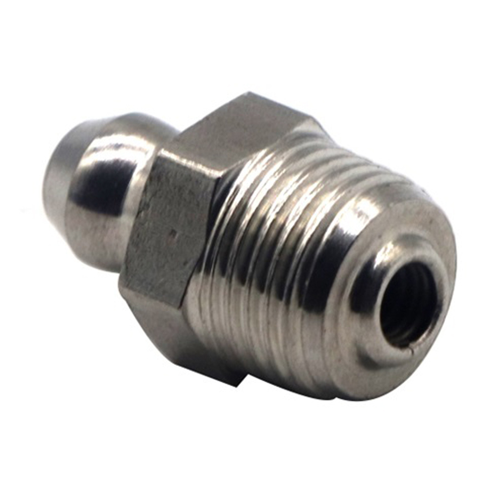 SYD 929 Straight type 1/8-27 NPT stainless steel 201 grease nipple fitting