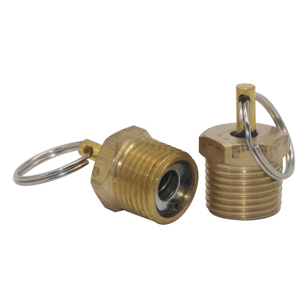 SYD 1229-3 High Quality Brass Water Drain Valve For Air Compressor 1/2 NPT drain valve