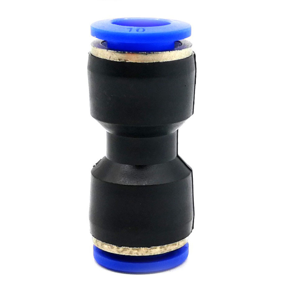 SYD 1183 Plastic tube fittings 10MM Union plastic pneumatic quick coupling hose connectors