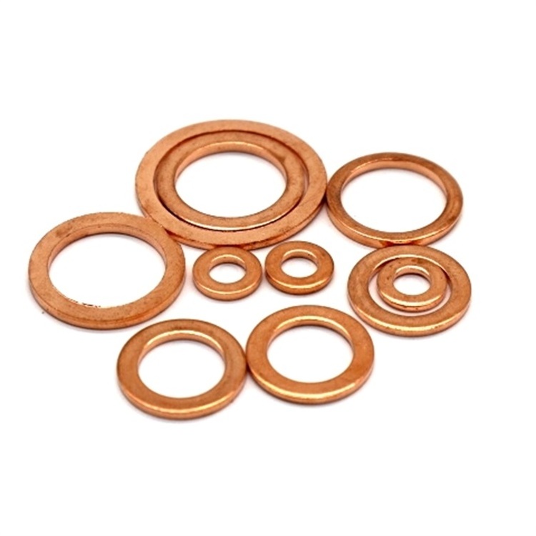 SYD-1150 High pressure Copper Washer Sheet Metal Flat Stamping Gasket