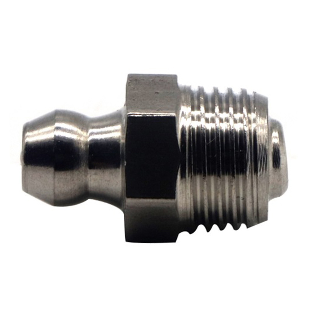 SYD 929 Straight type 1/8-27 NPT stainless steel 201 grease nipple fitting