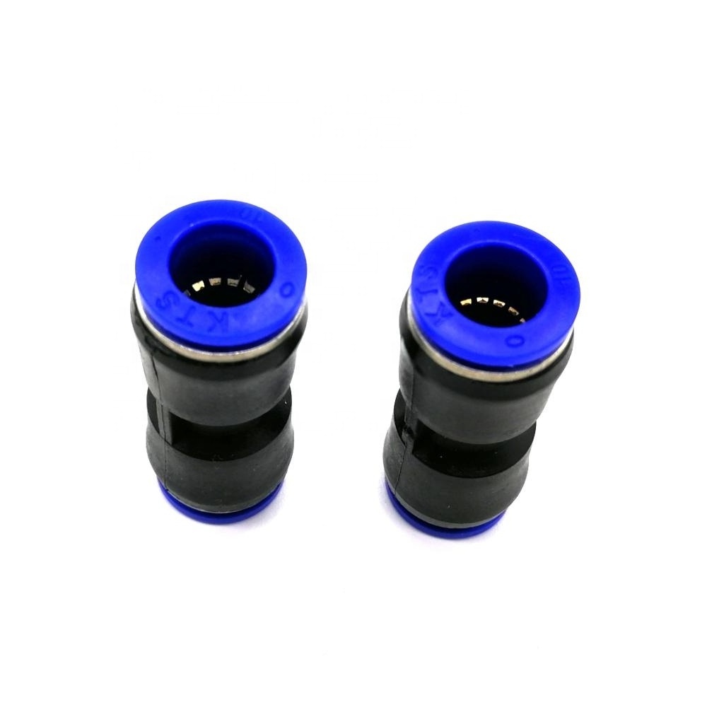 SYD 1183 Plastic tube fittings 10MM Union plastic pneumatic quick coupling hose connectors