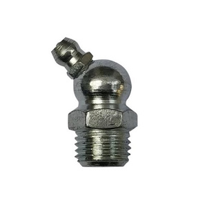 Customized standard npt metric metal grease nipple fitting