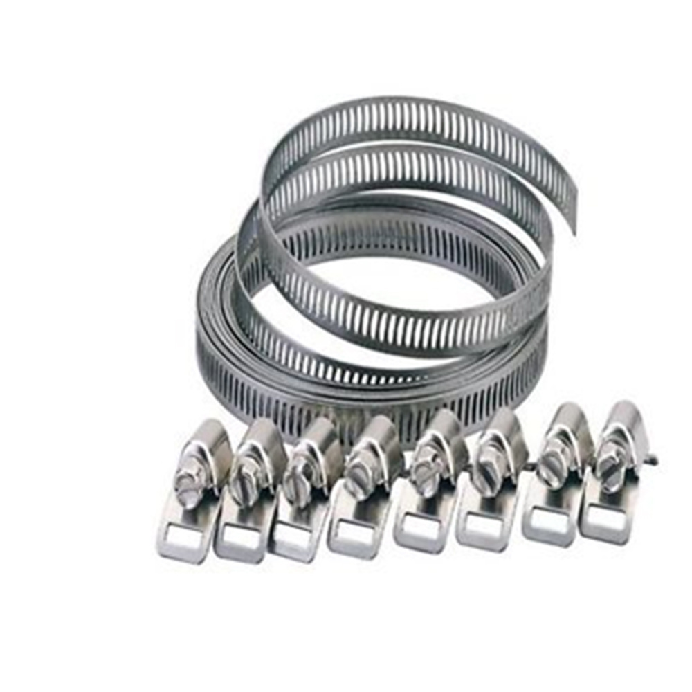 Stainless steel American type Perforated endless band roll hose clamp