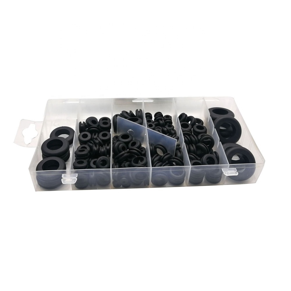 SYD 1121 Protective Ring kit 180pcs high temperature metric rubber sleeve grommets o rings rubber seal ring