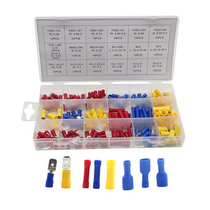 SYD-1048 200PCS 18 Sizes SV series Electrical Wire Connector Insulated Terminal Assortment