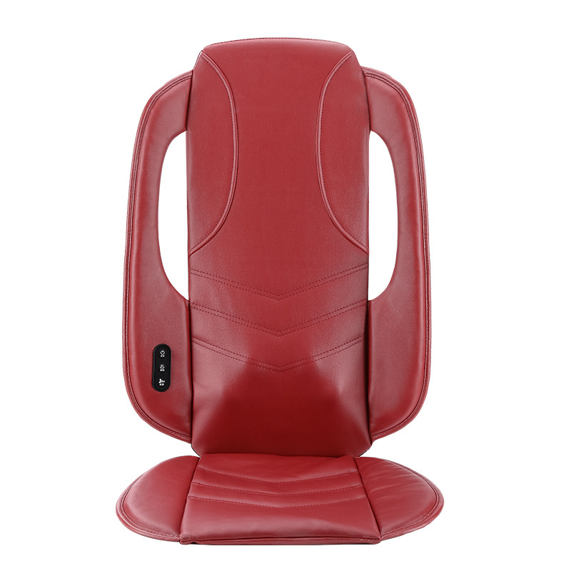 2024 Electric Neck Kneading Full Back Massager Shiatsu Seat Vibration Waist Butt Heating Whole Body massage cushion